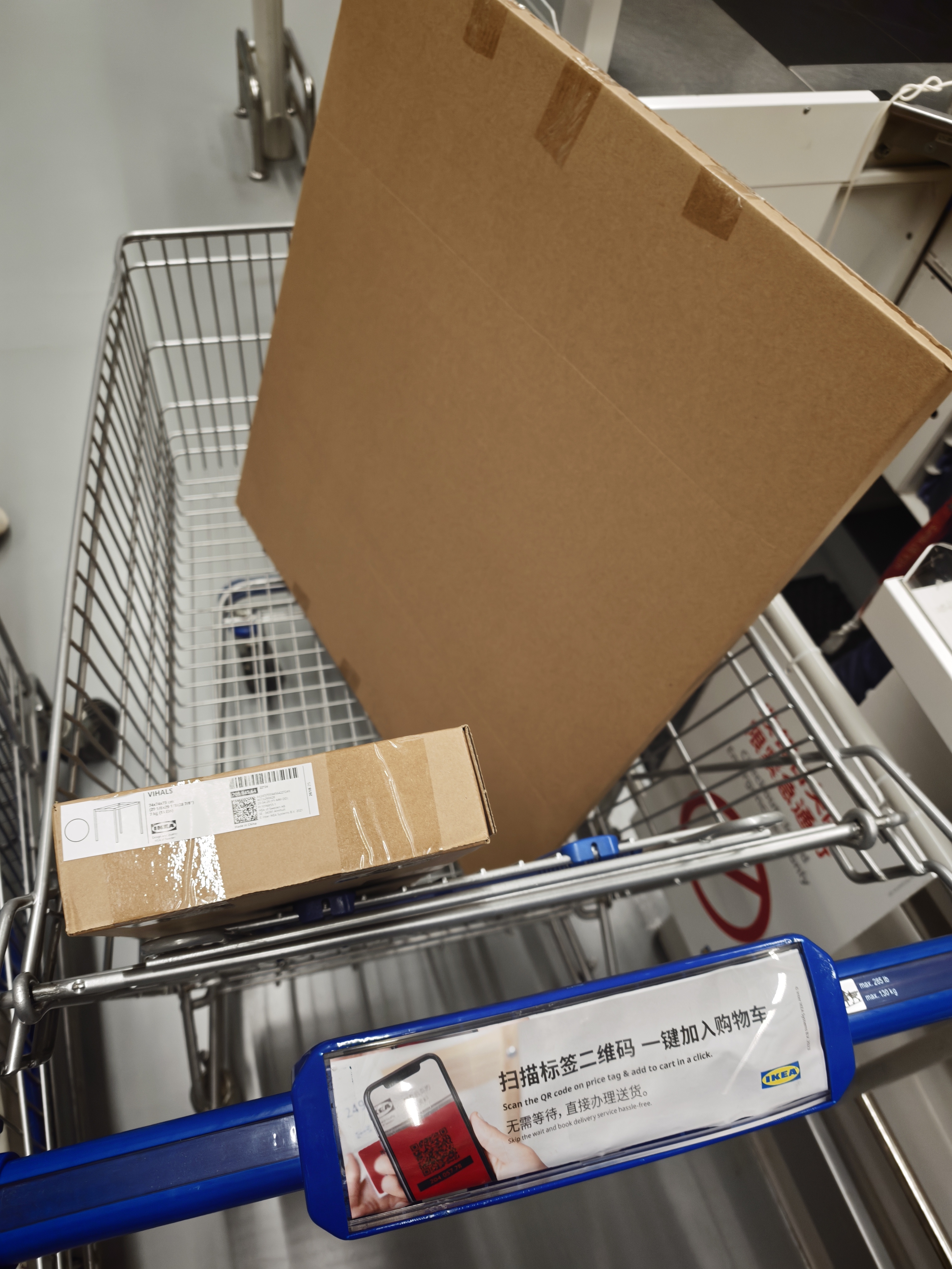 QDZX搬家纸箱有扣手 60*40*50 5个大号储物整理纸箱子办公纸箱打包盒 实拍图