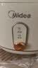 美的（Midea）电饭煲小型1-2-3人小容量1.2L迷你家用电饭锅白玉晶釜上盖可拆微压宿舍智能多功能锅JA122礼品团购 实拍图