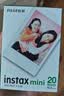 INSTAX富士instax立拍立得 mini相纸 白边双包20张+闪闪星钻边框贴 实拍图