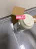 双枪油壶喷油壶 倒油喷油一体食用油玻璃油壶厨房家用不挂油 奶油白 实拍图