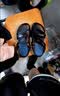 迪卡侬（DECATHLON）游泳男士运动包脚拖鞋男时尚室外速干沙滩洞洞鞋NABD CLOG500 经典黑巧 42 -43 实拍图