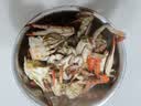 【冷冻】至鲜 梭子蟹2.6斤/5-6只整只当季液氮冷冻4-6两/只吕四黄海新鲜螃蟹海鲜 实拍图