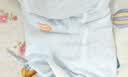 贝瑞加（Babyprints）婴儿衣服2件装宝宝连体衣四季内衣纯棉爬服薄款哈衣家居睡衣 蓝52 实拍图