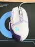 罗技（G） G502 HERO主宰者 有线鼠标 游戏鼠标  g502hero  可配重HERO引擎 礼盒送男友 RGB炫彩灯光 G502H星河紫+鼠标垫 实拍图