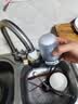 美的（Midea）水龙头过滤器家用厨房自来水净水器 活性炭12级精滤 可清洗 除氯除异味除垢 通用安装前置滤水器 2芯装【2年免换芯】活性炭增强版滤芯 实拍图