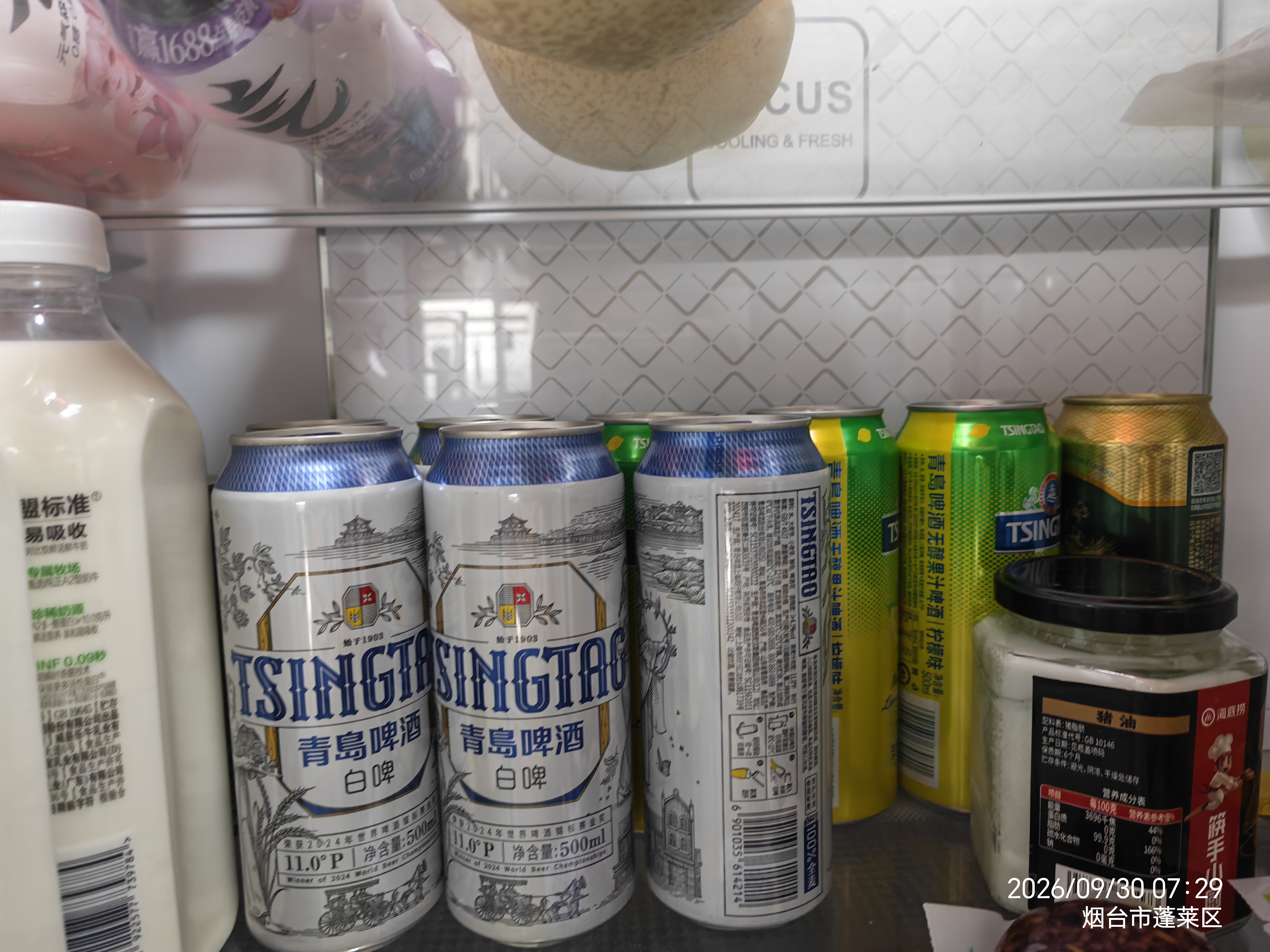 青岛啤酒（TsingTao）柠檬味无醇啤酒500ml*12罐 整箱装 实拍图