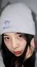 卡尔美（KELME）帽子男女秋冬季保暖户外滑雪毛线帽冷帽针织帽骑行防寒运动护耳帽 实拍图