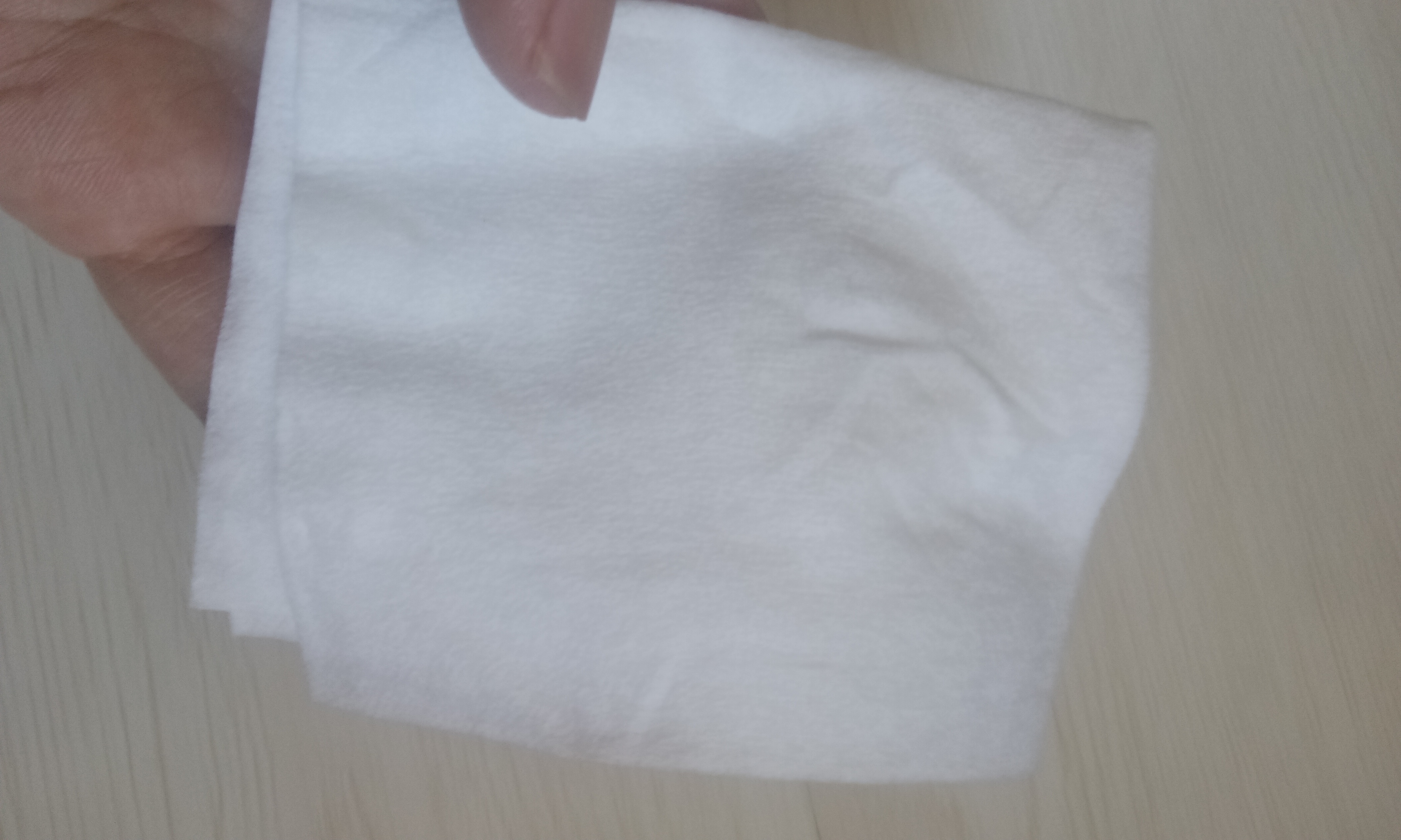 全棉时代加厚洗脸巾20抽*1包100%棉柔毛巾一次性20*20CM 实拍图