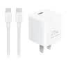 华为原装mini充电器(Max 25W)线充套装含1米3.3A Typec数据线 适配苹果iphone15ProMax手机/兼容PD 20W 实拍图