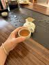 赣荣大板茶桌椅组合一桌五椅新中式茶几简约茶几办公室阳台家用泡茶台 抽屉款石盘大板1围椅4月牙椅 1.6米新中式四抽屉款 实拍图