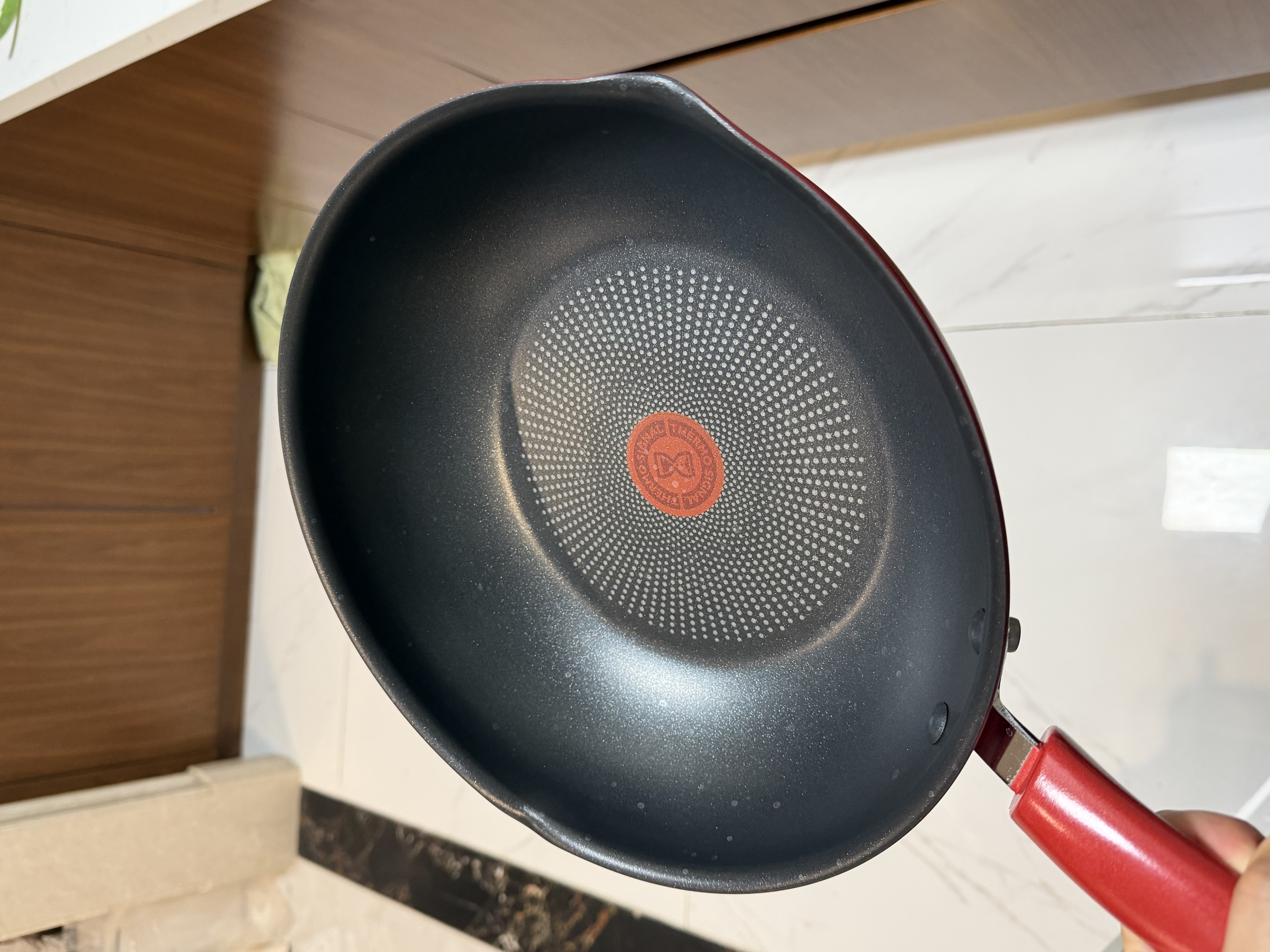 特福（Tefal）特福炒锅有钛不粘锅家用28cm煎炒锅可进洗碗机炒锅可进洗碗机 实拍图