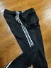 阿迪达斯（adidas）运动裤男透气休闲卫裤健身跑步运动裤 黑白收腿裤 黑白 2XL 实拍图