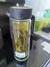 万象（WANXIANG）双层玻璃杯经典皮纹V20RL商务办公礼盒泡茶杯370ML大容量家用水杯 实拍图