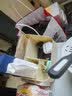 桌面首饰盒多功能茶几整理宿舍办公室收纳盒饰品置物盒 奶油白收纳盒大号1个【四分格】 不带手脚配件（拍摄道具） 实拍图