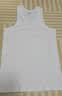 雅鹿3件装男士背心男100%纯棉夏季运动健身宽肩打底吸汗无袖汗衫坎肩 【白白白】纯棉背心3件 2XL 【建议120-150斤】 实拍图