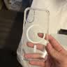 图拉斯手机壳【全包相机按键| 软边气囊】适用iPhone17手机壳苹果17保护套磁吸镜头全包Magsafe零感 透明 实拍图