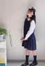 衣诺坊女童百褶裙演出服礼服英伦风短裙校园合唱服黑色西装校服园服六一 实拍图