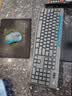 罗技（Logitech）MK275 键鼠套装 无线键鼠套装 办公键鼠套装 全尺寸 商务键鼠套装 带无线2.4G接收器 黑蓝色 实拍图