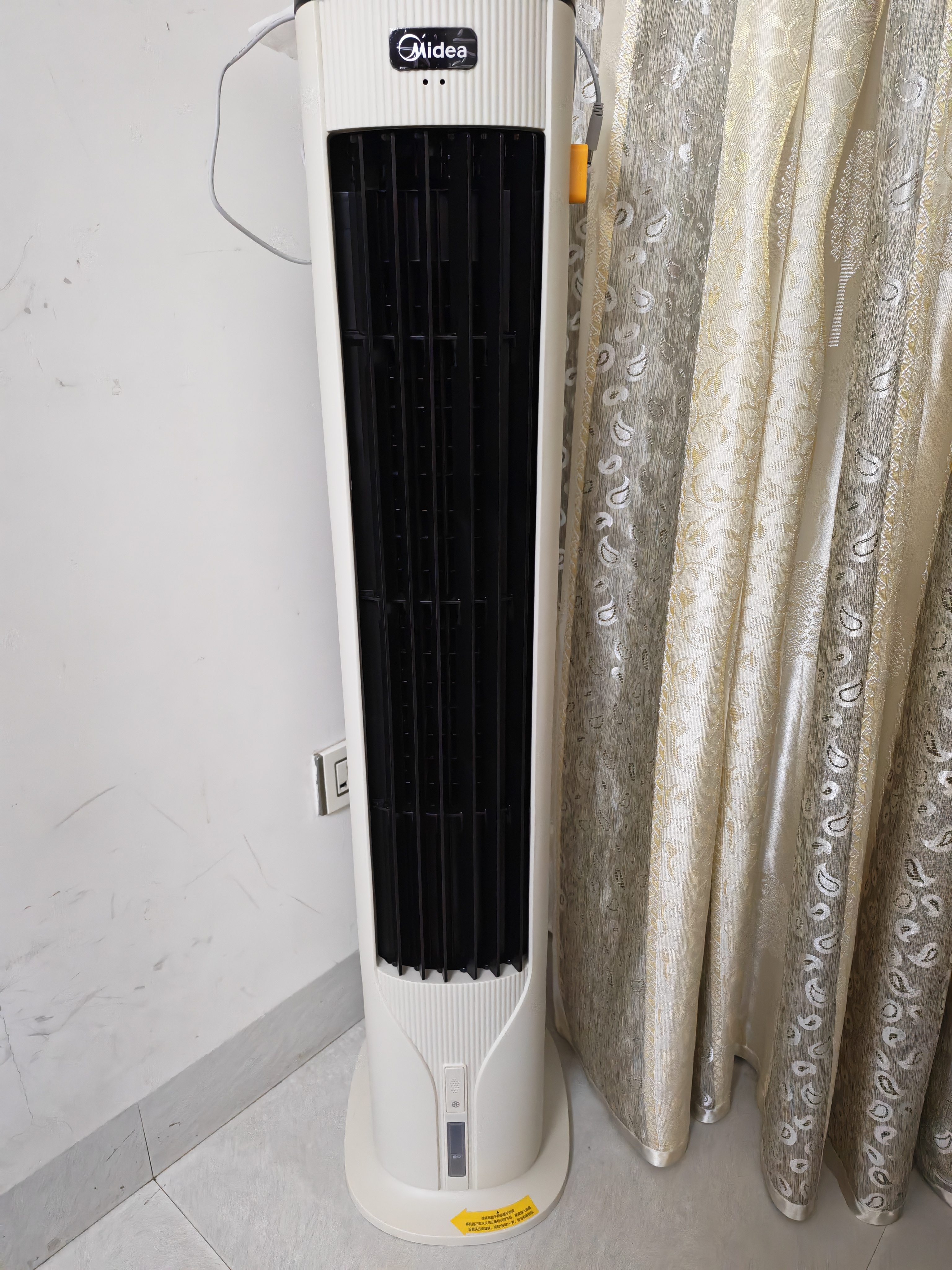 美的（Midea）【直流变频】家用静音空调扇 智能语音冷风扇 负离子落地冷风机水冷塔扇 强力制冷双向送风ADJ10SC 实拍图