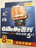 吉列锋隐5致顺PRO 替换装8刀头 5层刀片手动式剃刮胡须刀 生日礼物便携男士 京东自营旗舰 非吉利 防刮伤免须泡 实拍图