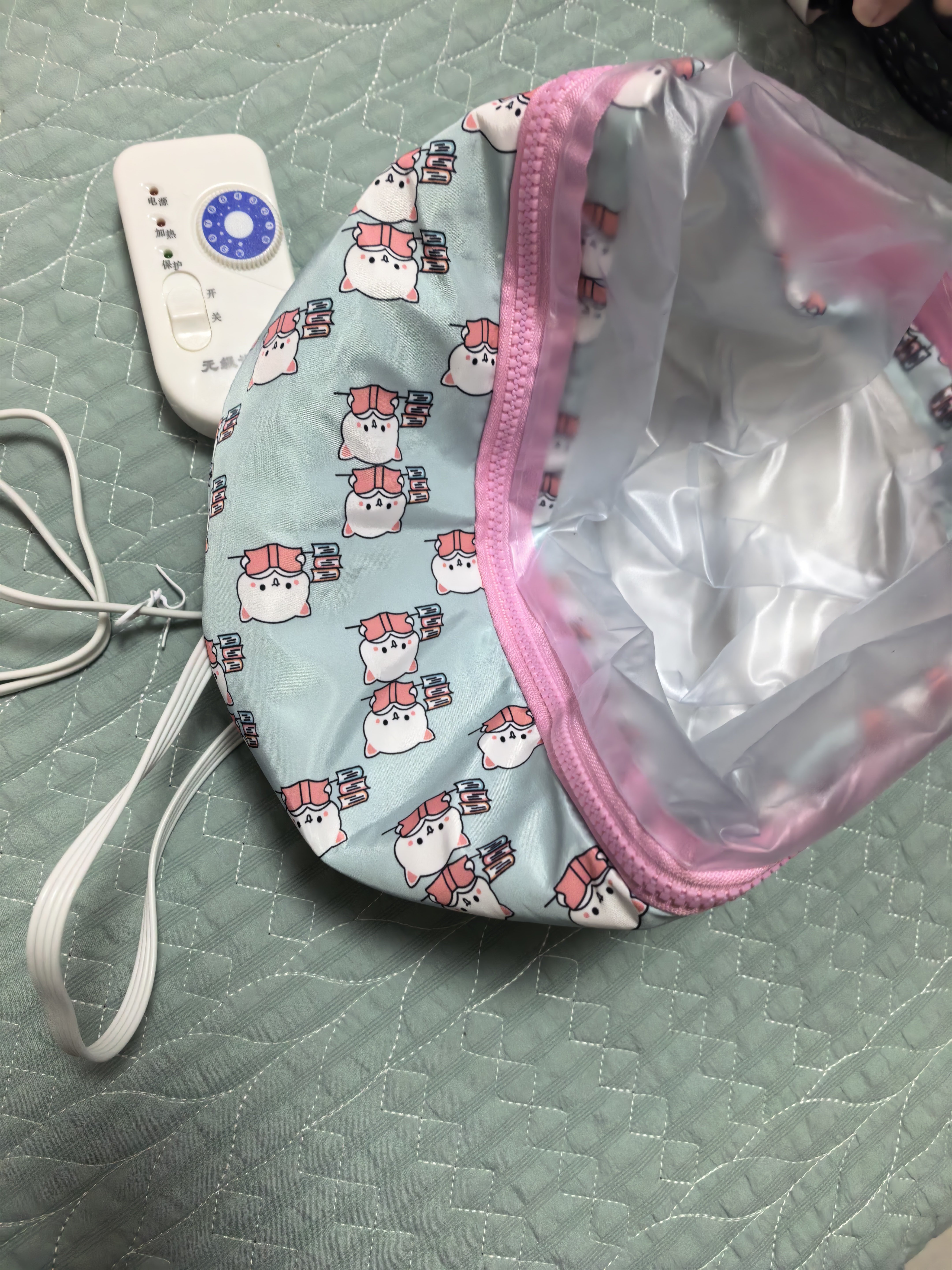 兴福堂头发护理加热帽10档 发膜蒸发帽染发焗油帽烫发护电热帽女生家用 实拍图