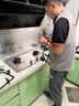 林内（Rinnai）不锈钢燃气灶5.2kW双眼猛火爆炒厨房家用台嵌入式两用可调节定时童锁灶具上门安装天然气灶2E08MTX 实拍图