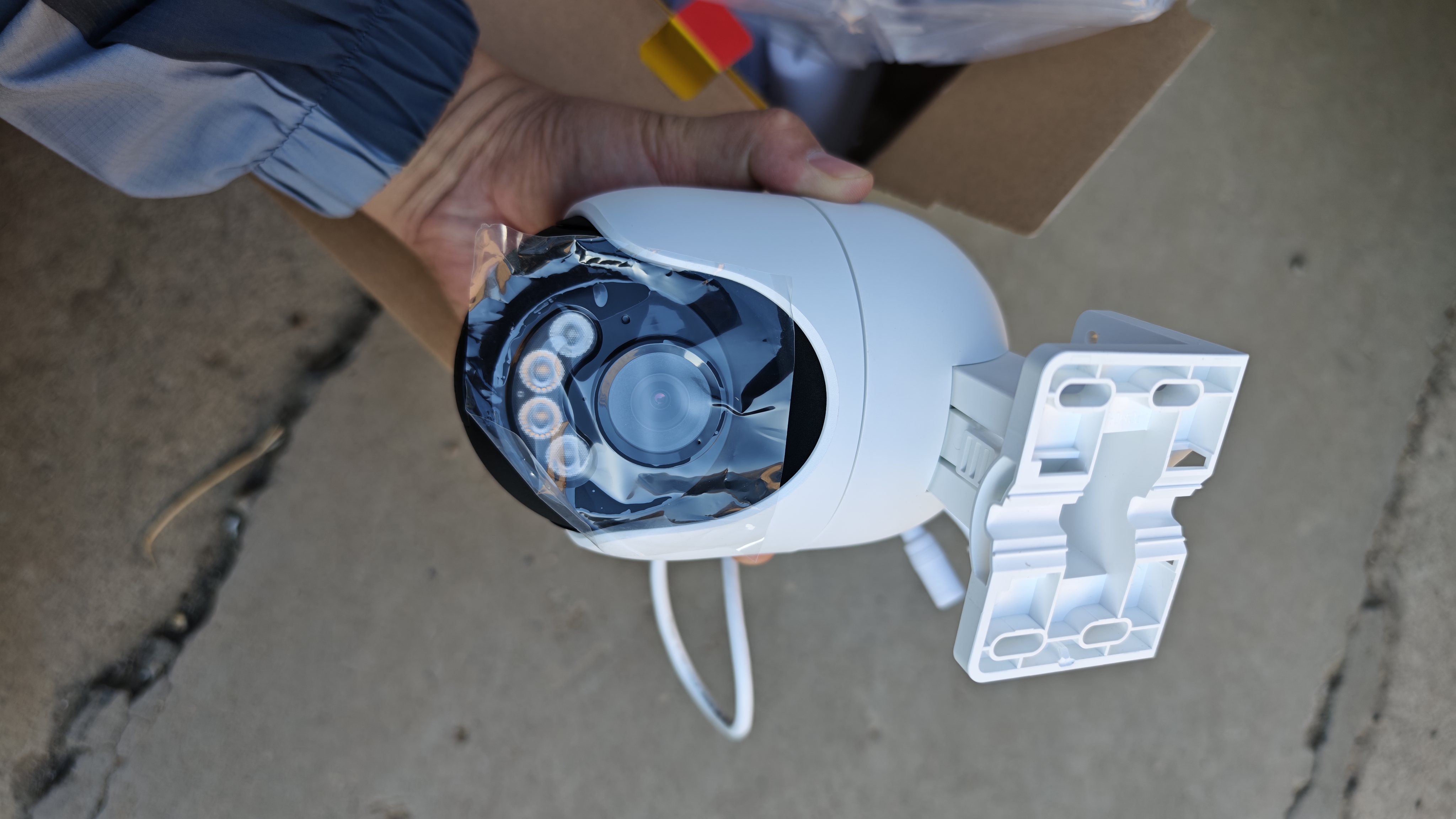 普联（TP-LINK）4g摄像头室外户外终身免充值流量800万家用监控器360度无死角带夜视全景旋转云台手机远程682F 实拍图