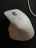 罗技（Logitech）大师系列 MX Master 4 高性能无线蓝牙鼠标  办公鼠标 静音鼠标  升级款 浅灰 带无线接收器 实拍图