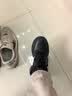 安踏男鞋革面防泼水跑步鞋男黑色轻便防滑休闲鞋运动鞋旅游鞋子男 实拍图