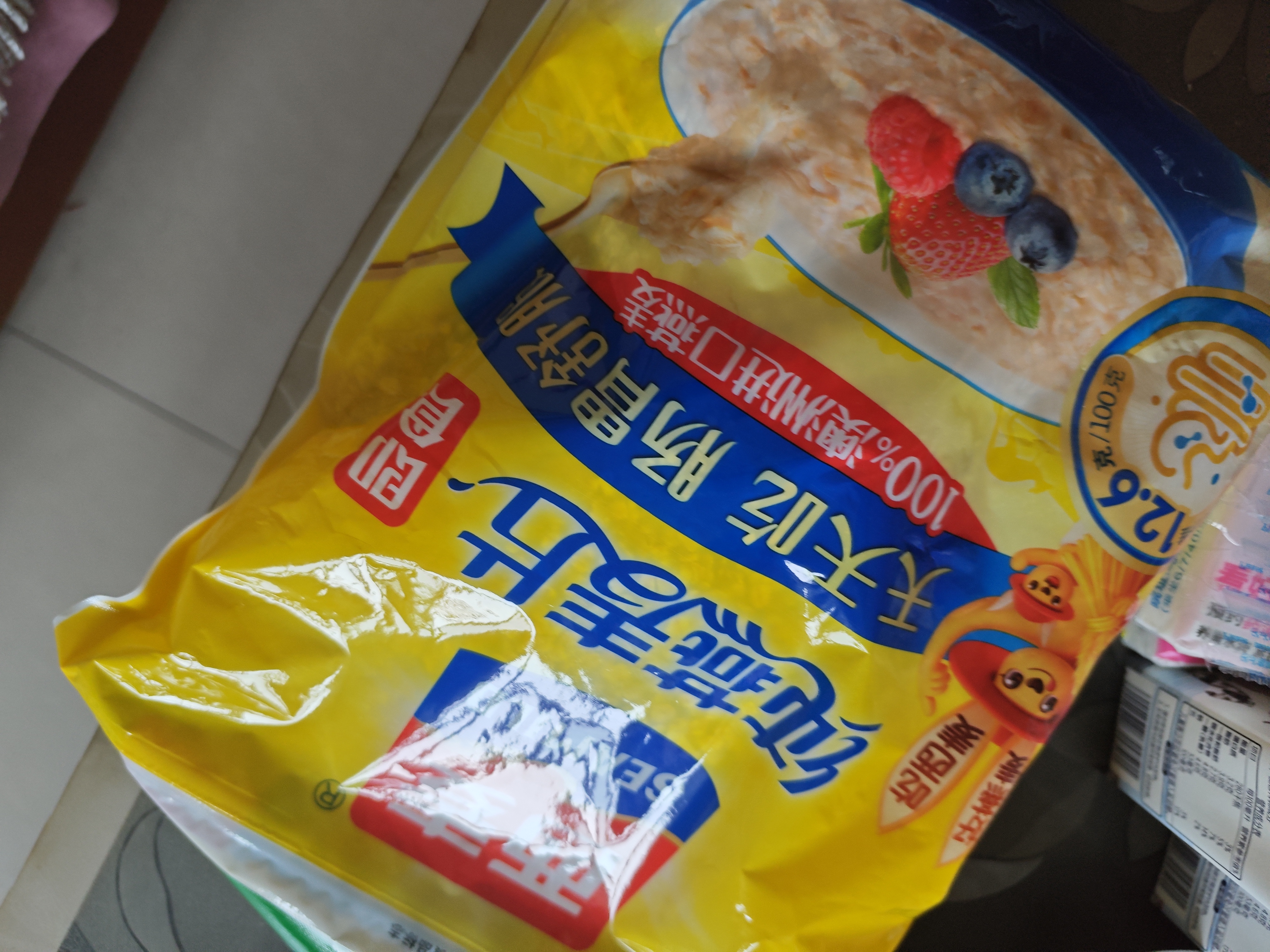 西麦即食燕麦片1000g袋代餐谷物营养早餐高蛋白质无额外添加蔗糖 实拍图