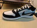 耐克NIKE运动休闲鞋男子板鞋减震EBERNON运动鞋AQ1774-102白黑42 实拍图