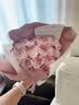 京东鲜花21朵玫瑰永生花束乌梅子酱香皂花生日礼物女士送女友老婆新婚礼物 实拍图