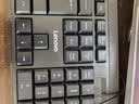 联想（Lenovo）KM210键盘鼠标套装 有线键鼠套装 全尺寸商务办公  笔记本电脑键盘台式机一体机 黑色 实拍图