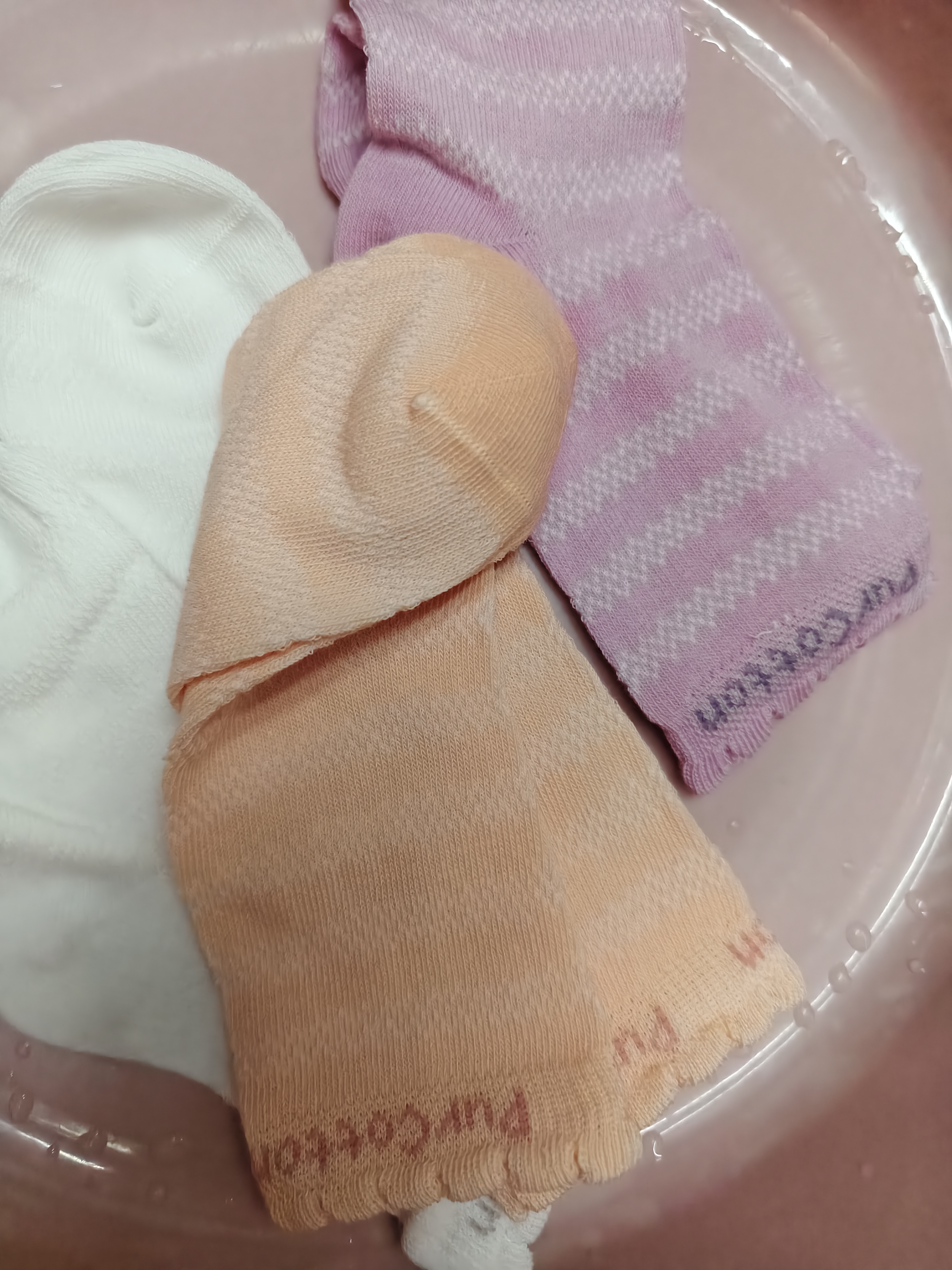 全棉时代儿童袜子7A抗菌婴儿地板袜宝宝学步袜四季新生儿中筒袜男女童 实拍图