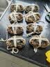 【活蟹】漁家师傅大闸蟹全母3.0-3.3两8只去绳足重鲜活螃蟹现货生鲜水产礼盒中秋送礼 实拍图