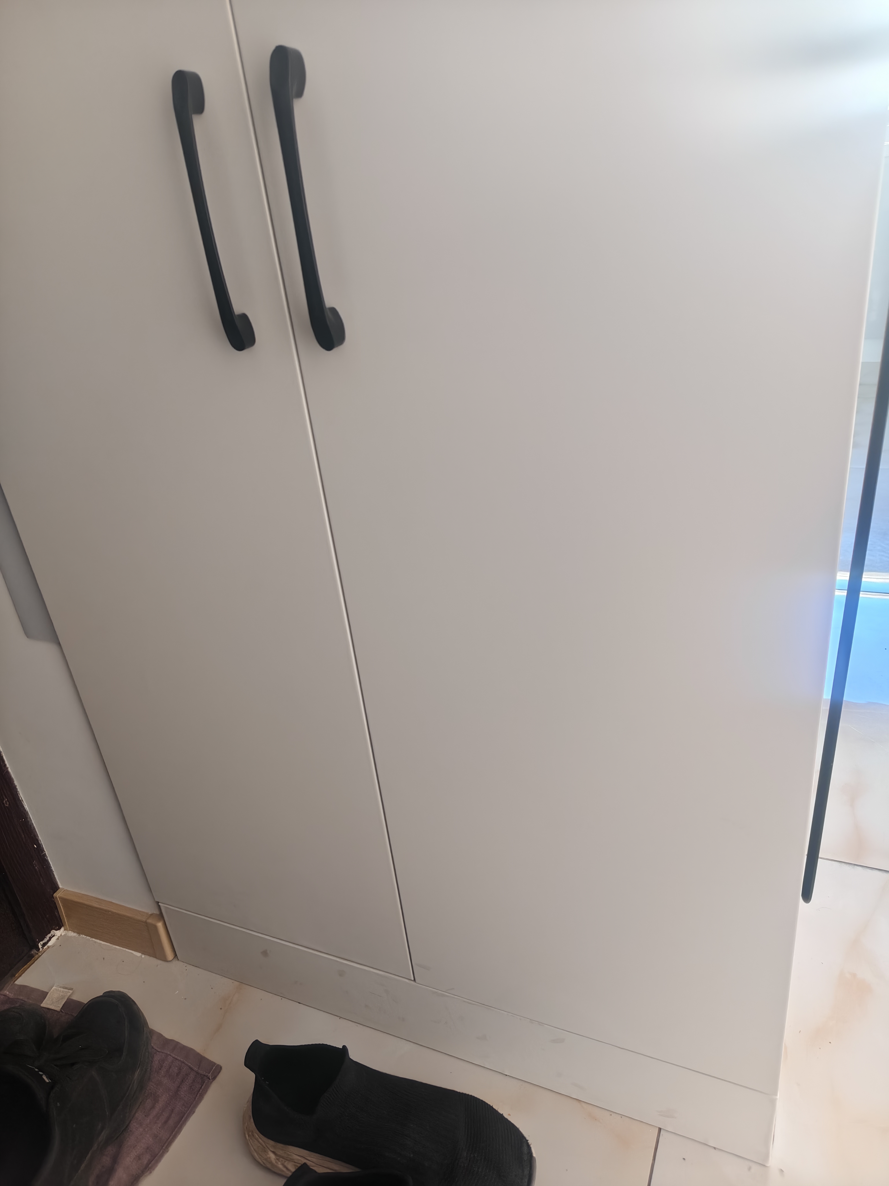 墨斗鱼桌面贴纸60*300cm奶白色贴纸柜子家具翻新贴旧衣柜改色膜肤感墙纸 实拍图