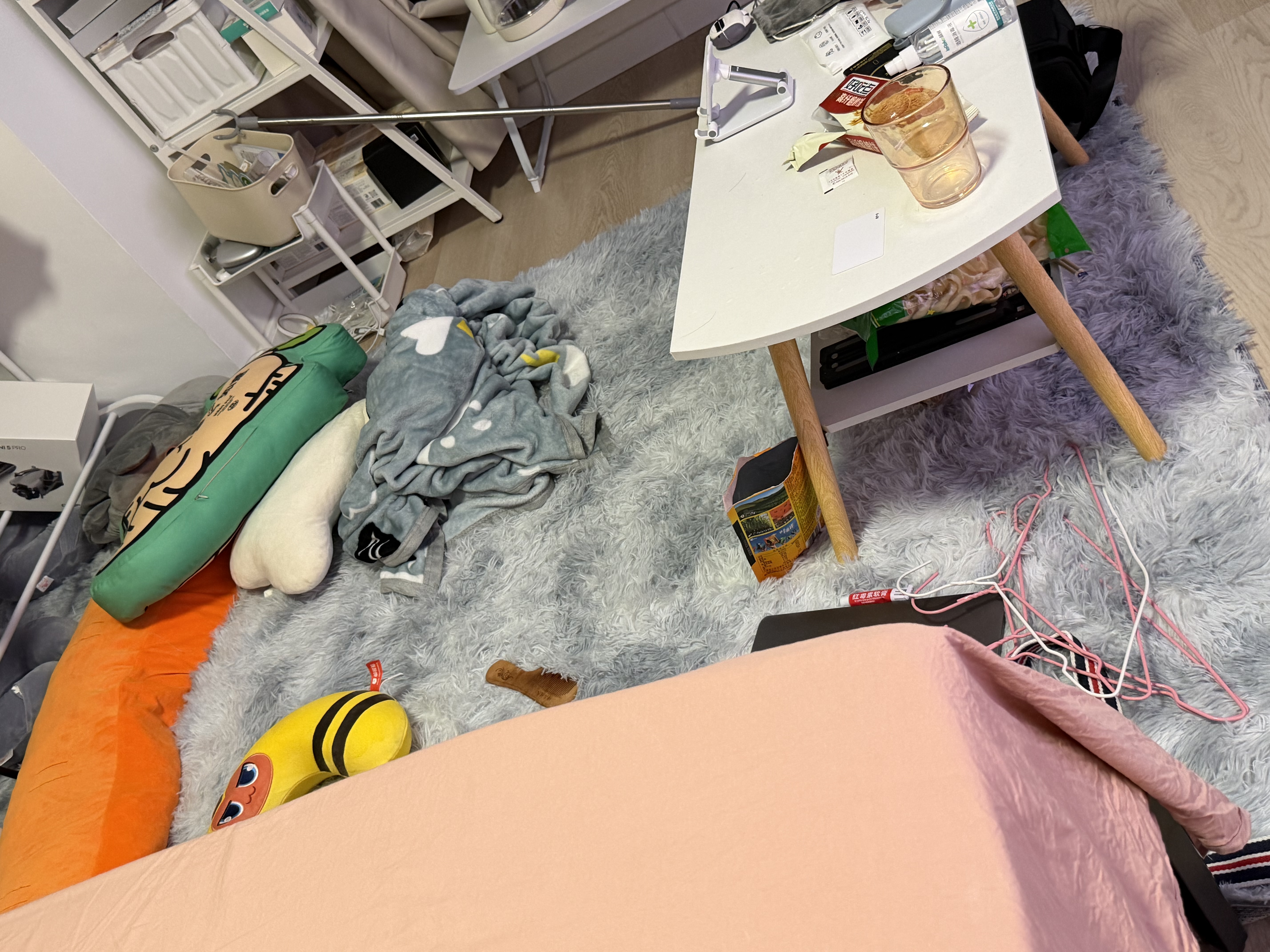 梦蜓长绒丝毛客厅地毯茶几卧室飘窗床边毯垫 160*230cm 实拍图