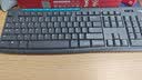 罗技（Logitech）MK275 键鼠套装 无线键鼠套装 办公键鼠套装 全尺寸 商务键鼠套装 带无线2.4G接收器 黑蓝色 实拍图