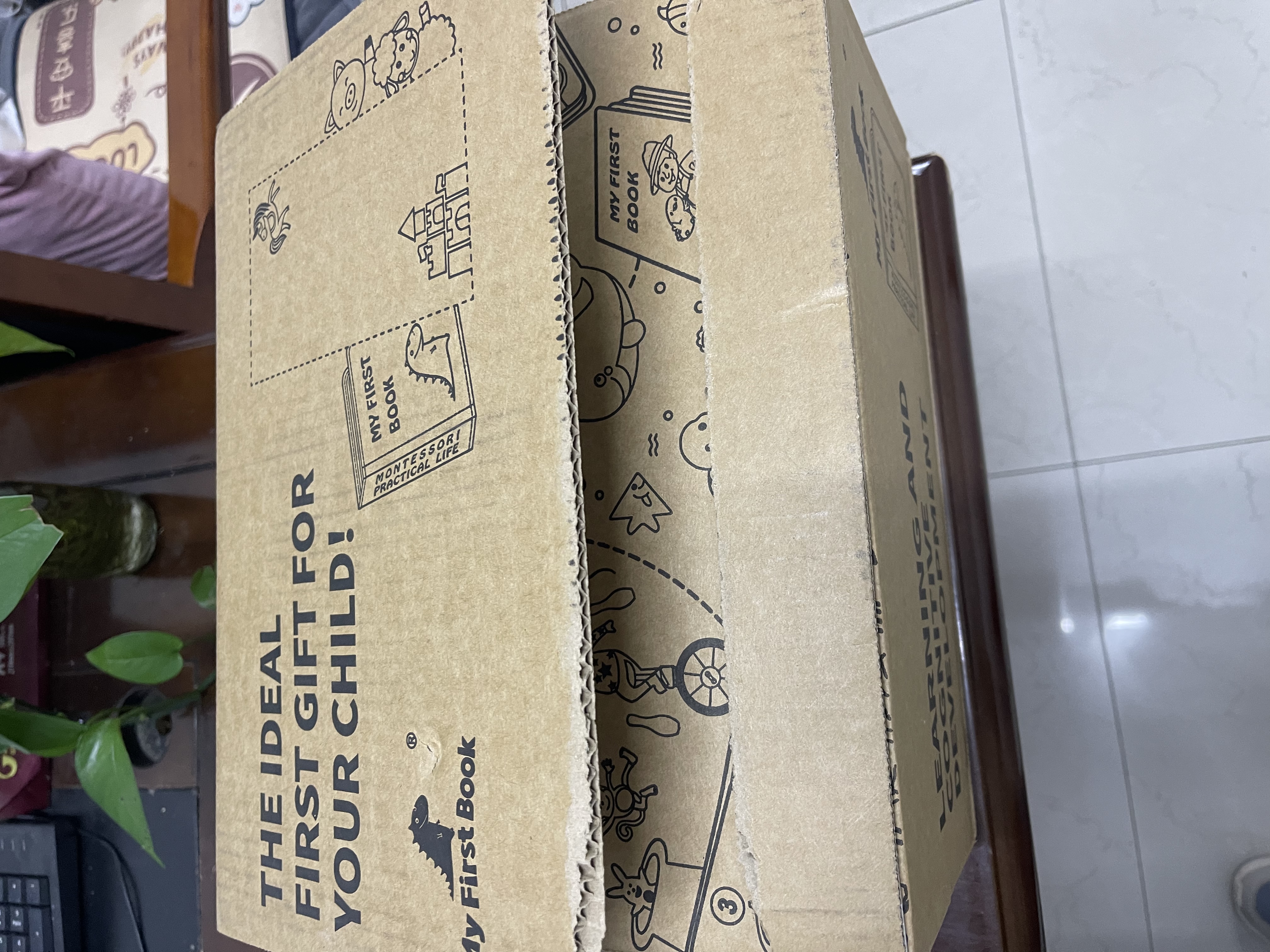 MY FIRST BOOK宝宝布书撕撕书1-6岁婴儿农场款土豪书蒙氏早教玩具周岁宝宝礼物 实拍图