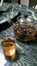 全适高硼硅玻璃耐热小茶杯100ml*6只装带把功夫茶杯花茶品茗茶具套装 实拍图