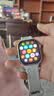 【热销百万+】华强北顶配WatchS11智能手表多功能音乐灵动岛可接打电话黑科技学生Ultr运动手环 官方26抢先版-银色【灵动岛+自定义壁纸+全功能】 拍一发四-手表+表带+充电线+礼盒 实拍图