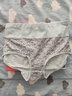 浪莎内裤女高腰收腹(4条装)纯棉裆提臀透气印花产后三角女士内裤 1091混色4条 XL (建议腰围2.1-2.3尺) 实拍图
