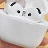 Apple/苹果 AirPods 4 搭配USB-C充电盒 蓝牙耳机 适用iPhone/iPad/Mac 四代MXP63CH/A 实拍图