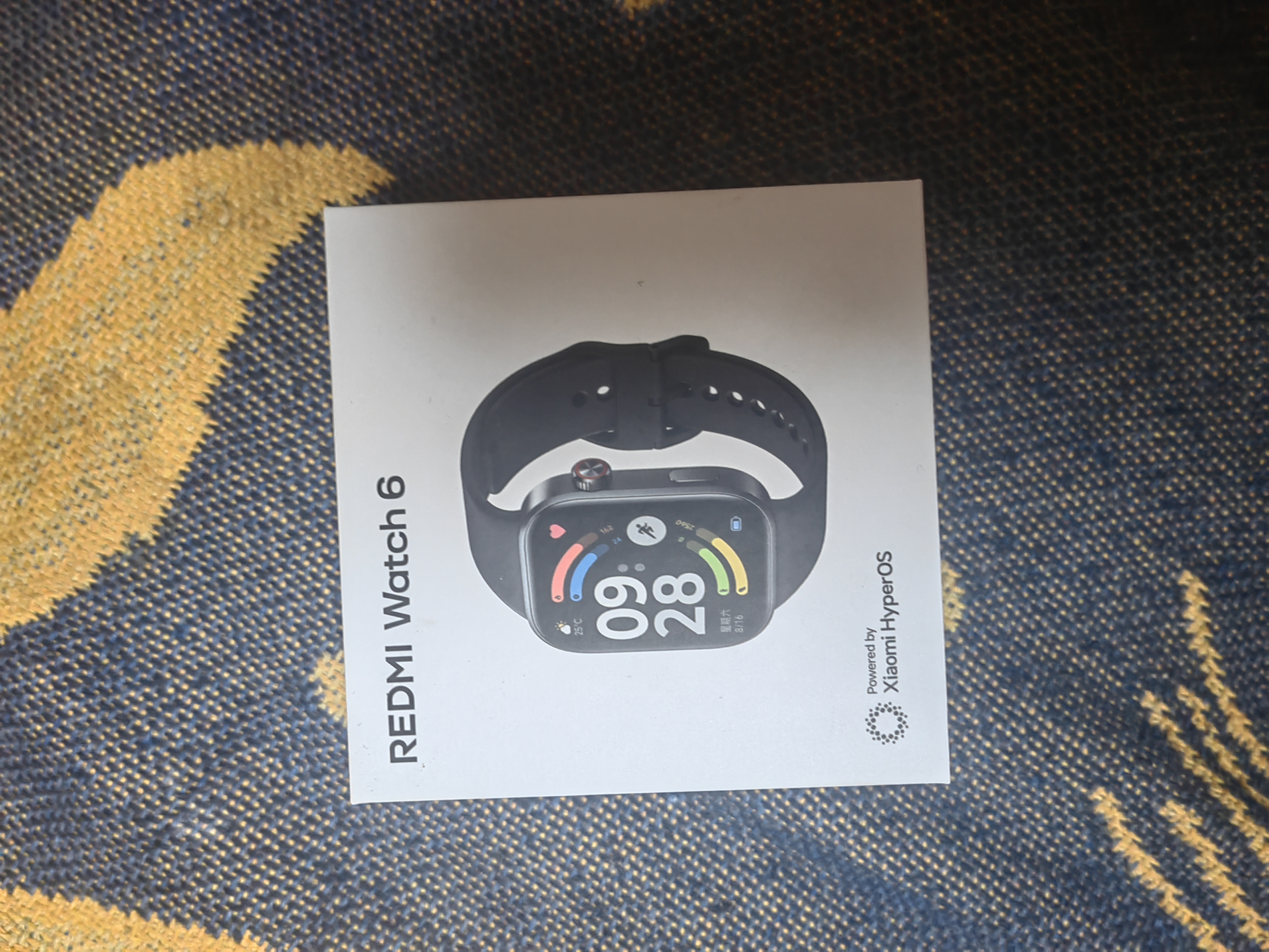 小米（MI）REDMI Watch 6典雅黑 国家补贴 澎湃OS 3 心率血氧监测 红米手表6 初高中生 运动 实拍图