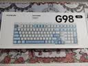 迈从（MCHOSE） G98 V3客制化机械键盘gasket结构三模无线2.4G/有线/蓝牙98键配列电竞游戏办公带数字区计算器 G98 V3 晴空蓝 快金轴【三模+旋钮】 实拍图