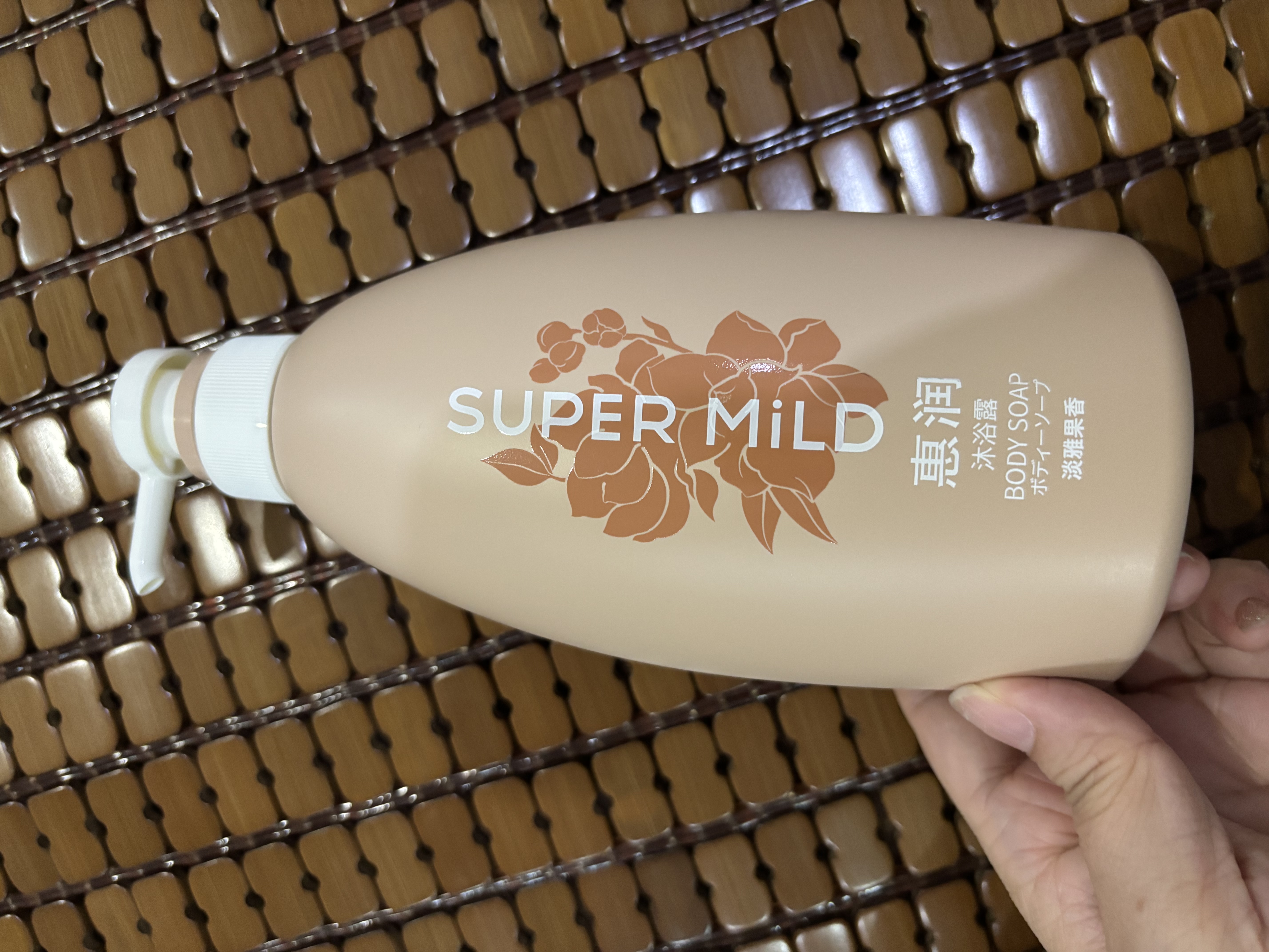 惠润（SUPER MiLD）滋润沐浴露香味持久淡雅果味沐浴乳590ml水嫩润泽保湿男女同款 实拍图