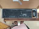 联想（Lenovo）KN210键盘鼠标套装 2.4G无线键鼠套装 全尺寸商务办公  笔记本电脑键盘台式机一体机 黑色 实拍图