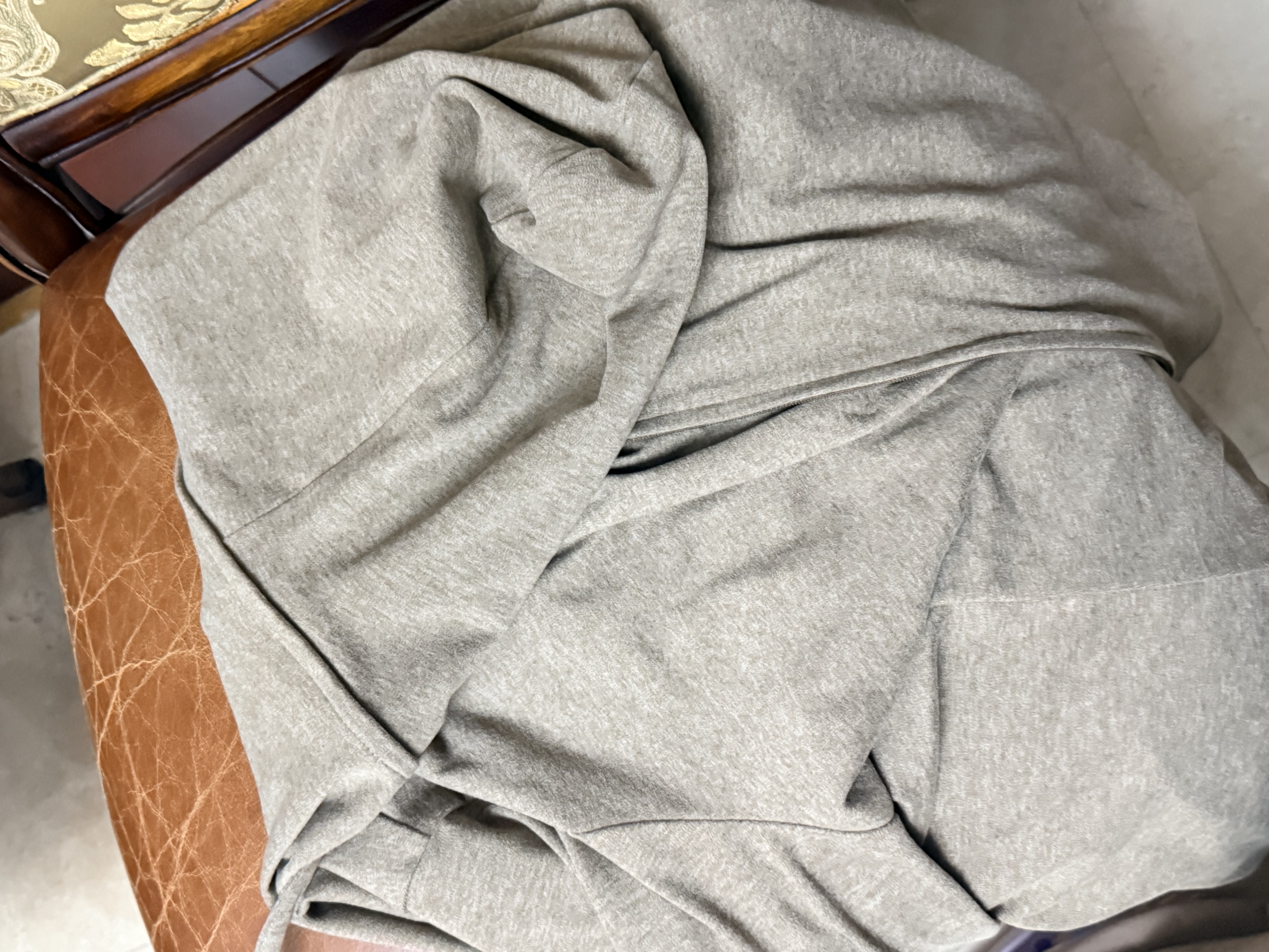 蕉内棉棉301H男士背心100%纯棉宽肩全棉家居服春夏季无袖无侧缝睡衣 实拍图