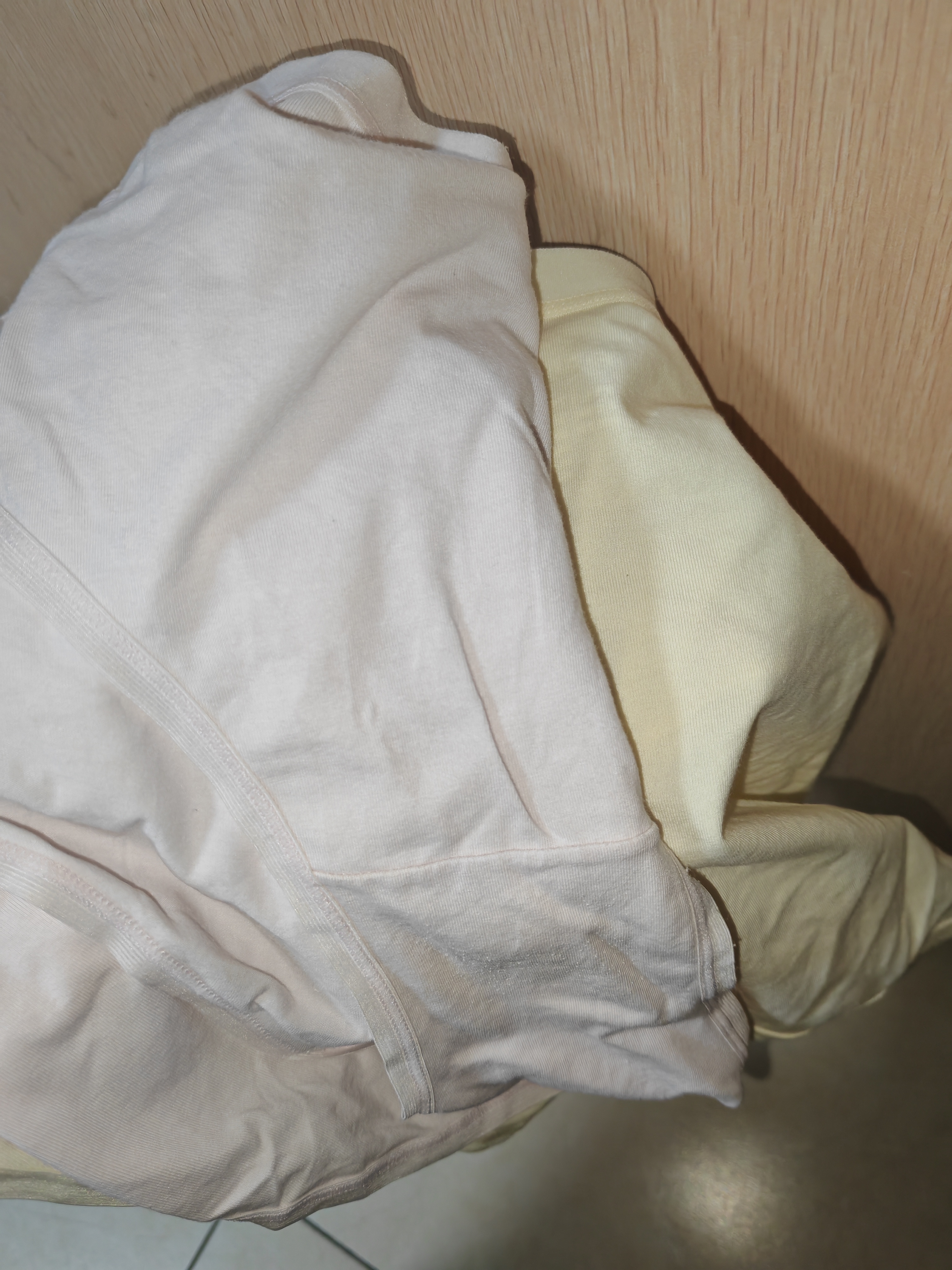 京舒然【新疆棉】50S嘟嘟棉10A抗菌蚕丝裆中腰女生三角内裤 2XL 实拍图
