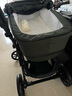cam IL MONDO DEL BAMBINO意大利原装进口婴儿推车双向高景观0-3岁用折叠可坐可躺四轮减震 Dinamico col985 尊享版 橄榄绿（推车+睡篮） 意大利原装进口婴儿推车 实拍图